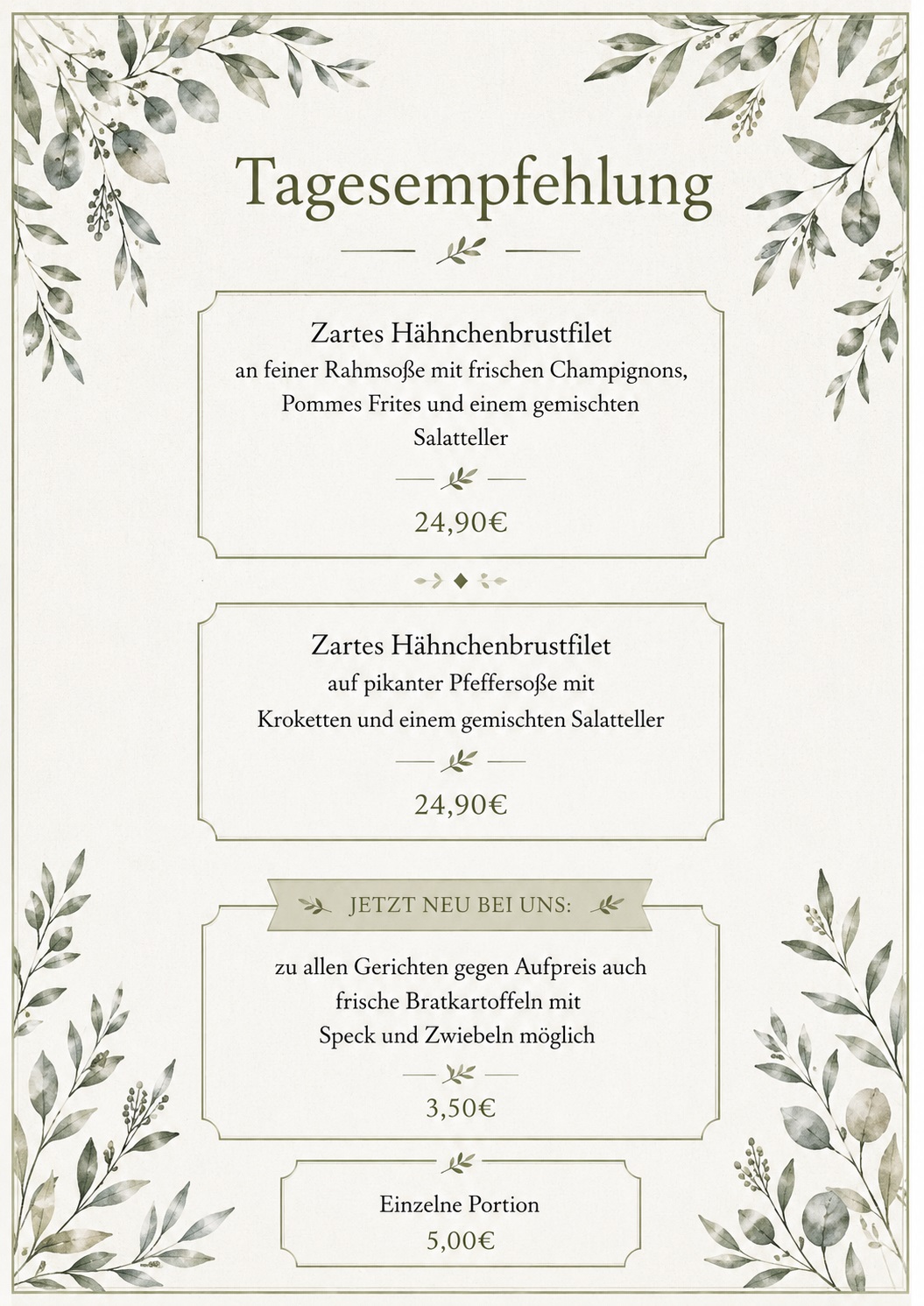 Hähnchen neu