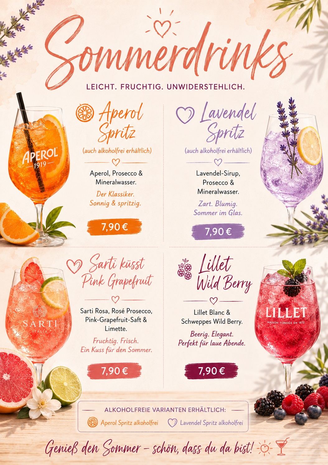 Sommerdrinks